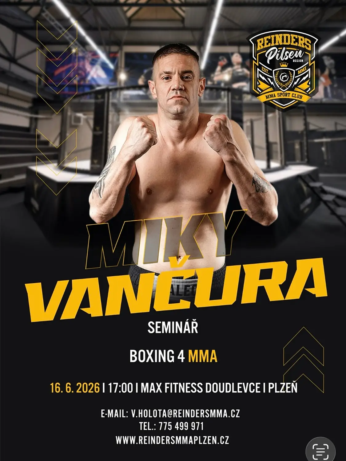 Seminář s Mikym Vančurou